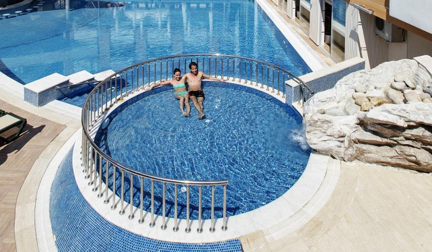 Alaiye Kleopatra Hotel Алания Экстерьер фото