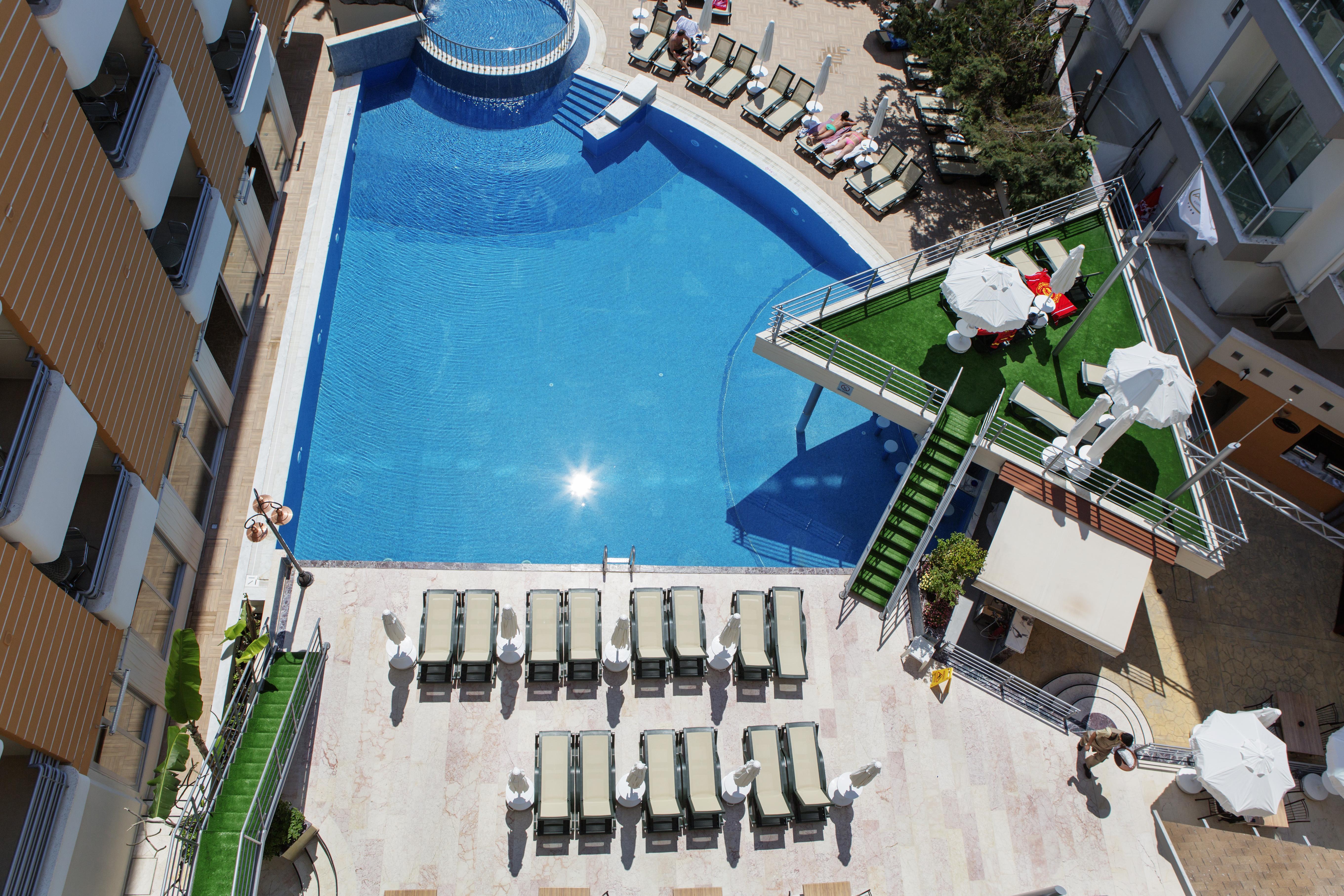 Alaiye Kleopatra Hotel Алания Экстерьер фото