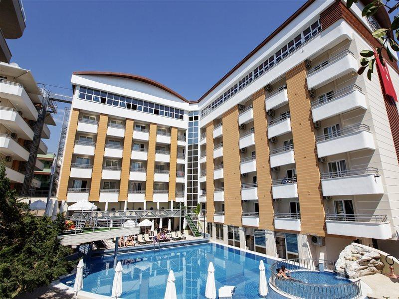 Alaiye Kleopatra Hotel Алания Экстерьер фото